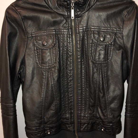 3/$30 Leather jacket - Picture 2 of 5
